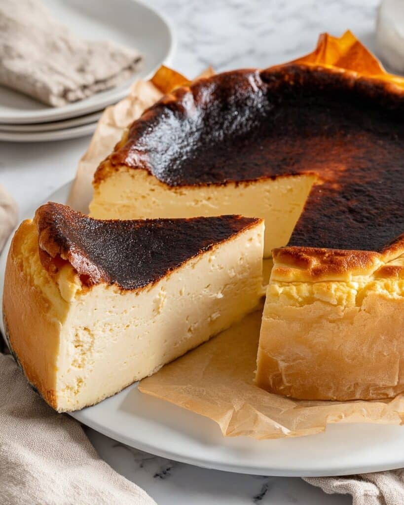 Vegan Burnt Basque Cheesecake (San Sebastian) Recipe
