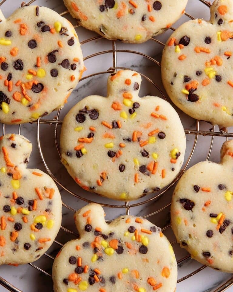 Halloween Shortbread Cookies Recipe