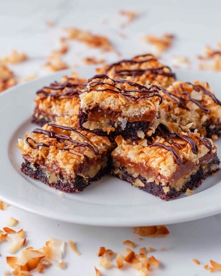 Samoa Brownies Recipe