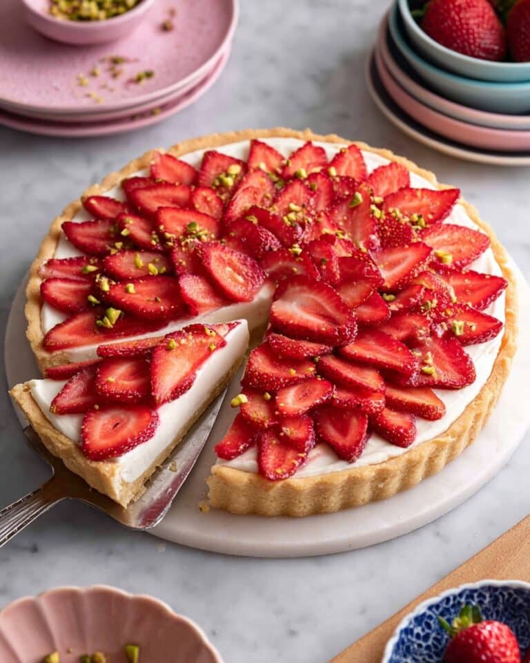 Vegan Strawberry Tart Recipe