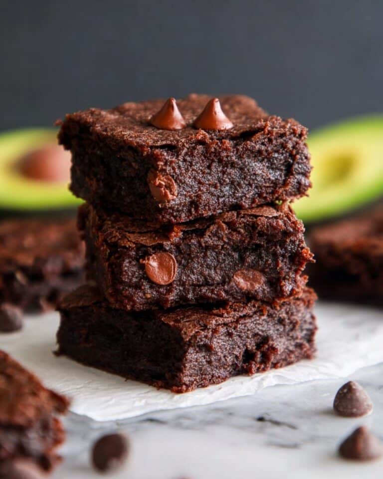 Flourless Avocado Brownies Recipe
