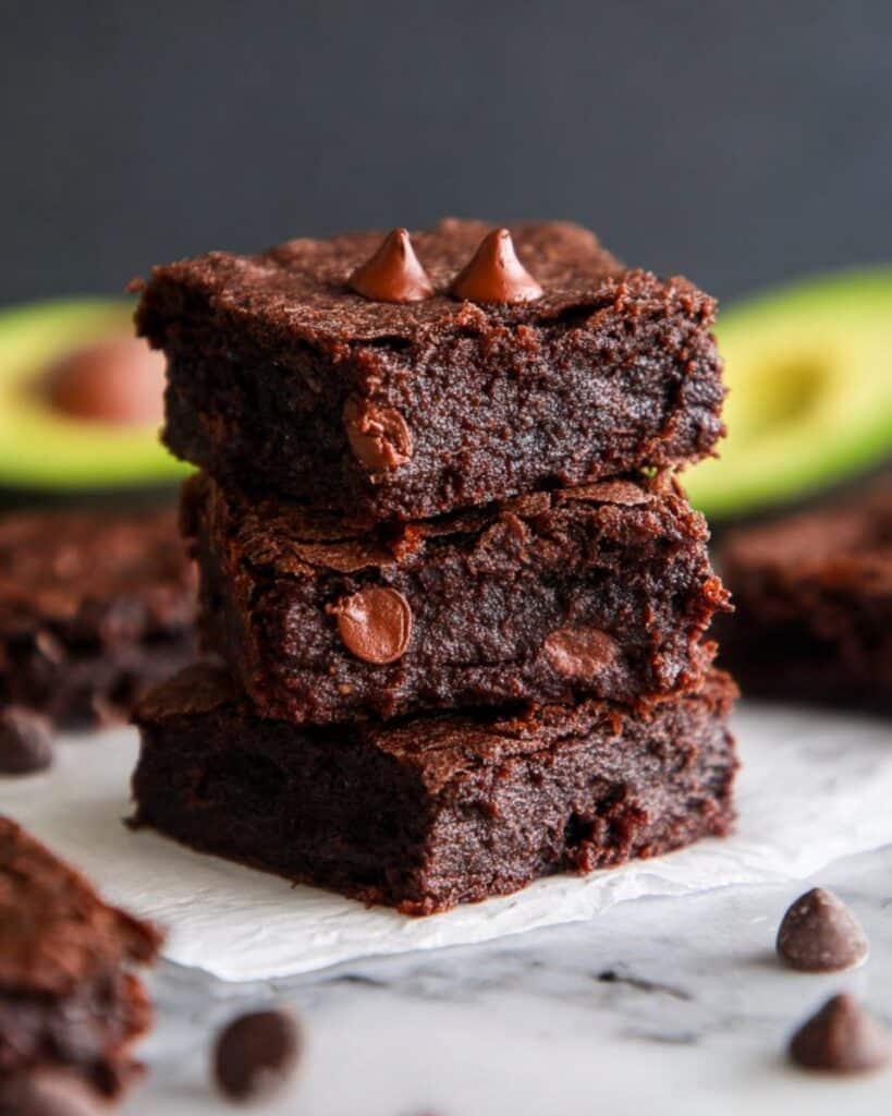 Flourless Avocado Brownies Recipe