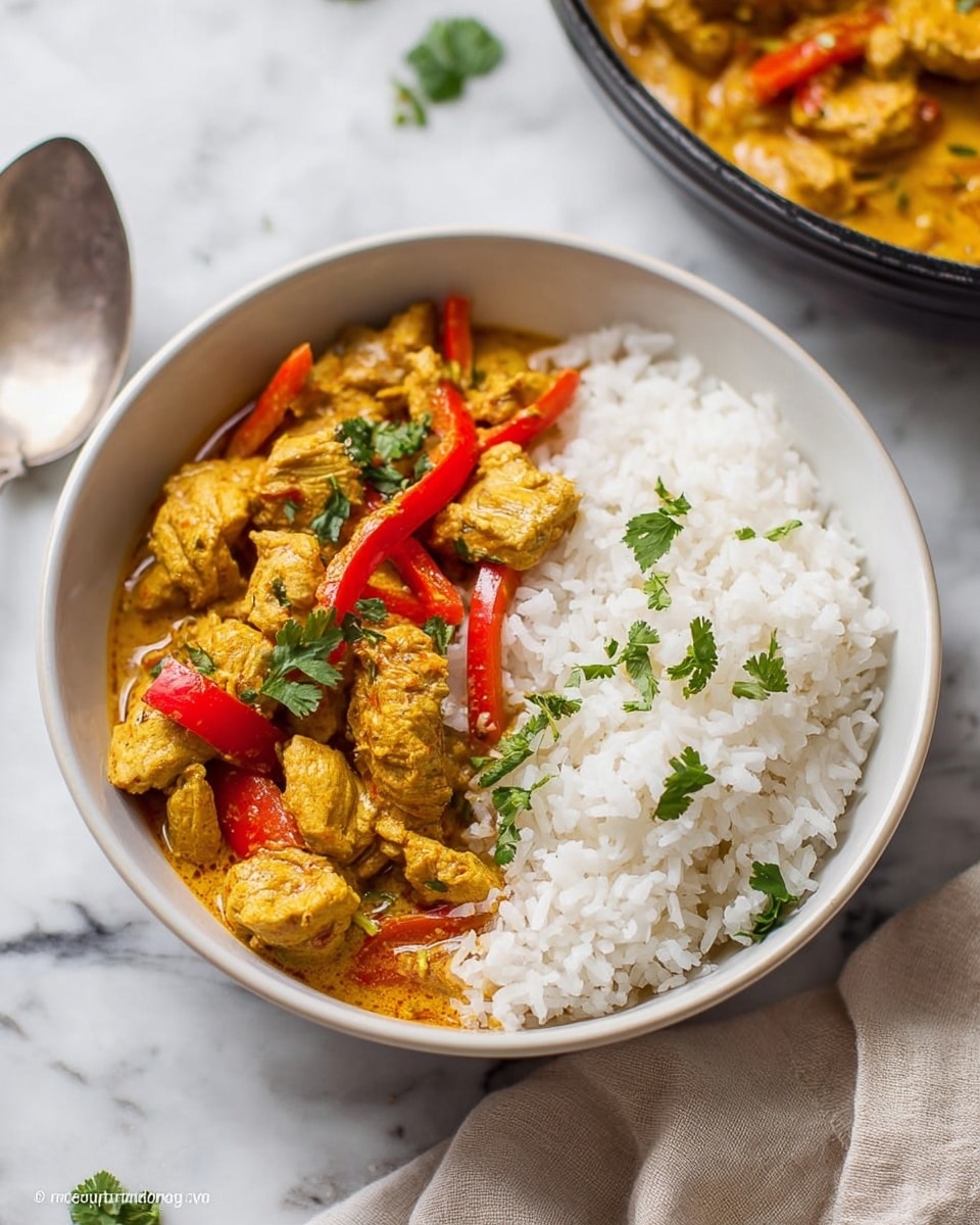 Coconut Thai Curry Chicken (Crockpot or Instant Pot) Recipe