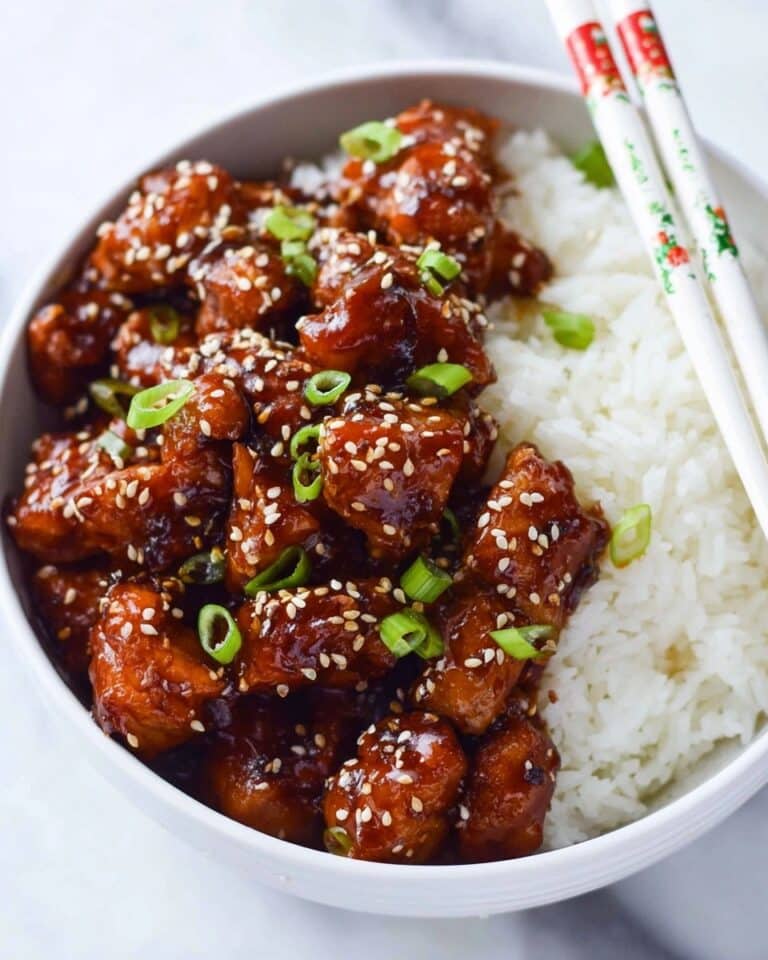 Instant Pot Sesame Chicken Recipe